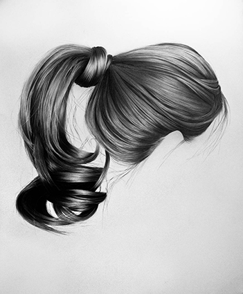 Hair Drawing at PaintingValley.com | Explore collection of Hair Drawing