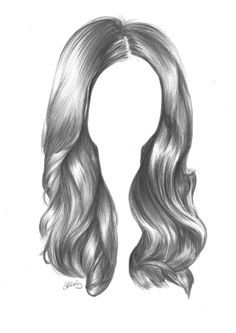 236x333 how to draw wavy hair - Hair Drawing