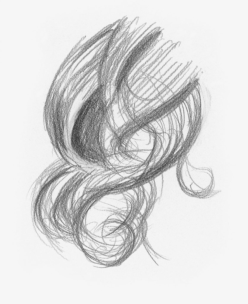 837x1024 Drawing Hair For Beginners Graphite And Colored Pencil Techniques - Hair Drawing