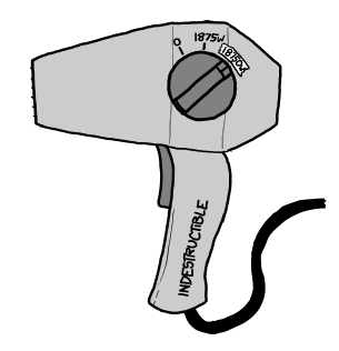 305x316 hair dryer - Hair Dryer Drawing