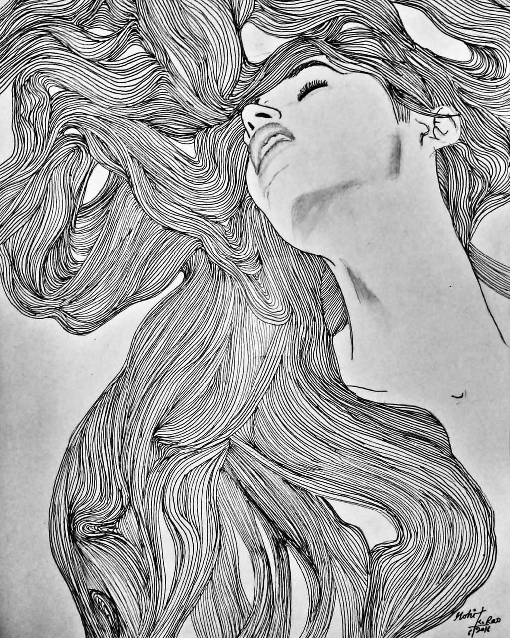 Hair Brush Drawing at PaintingValley.com | Explore collection of Hair ...