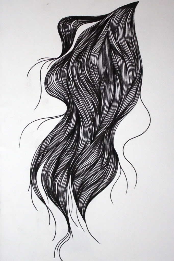 Hair Pen Drawing at Explore collection of Hair Pen