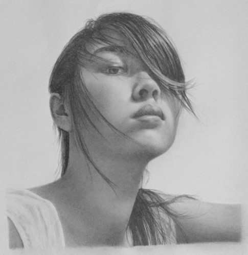 485x499 Realistic Hair Pencil Drawing Made Easy - Hair Pencil Drawing