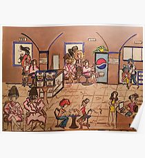 210x230 hair salon drawing posters redbubble - Hair Salon Drawing