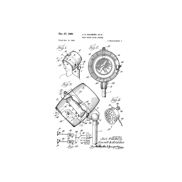 630x630 hair salon fashion funny patent drawing - Hair Salon Drawing