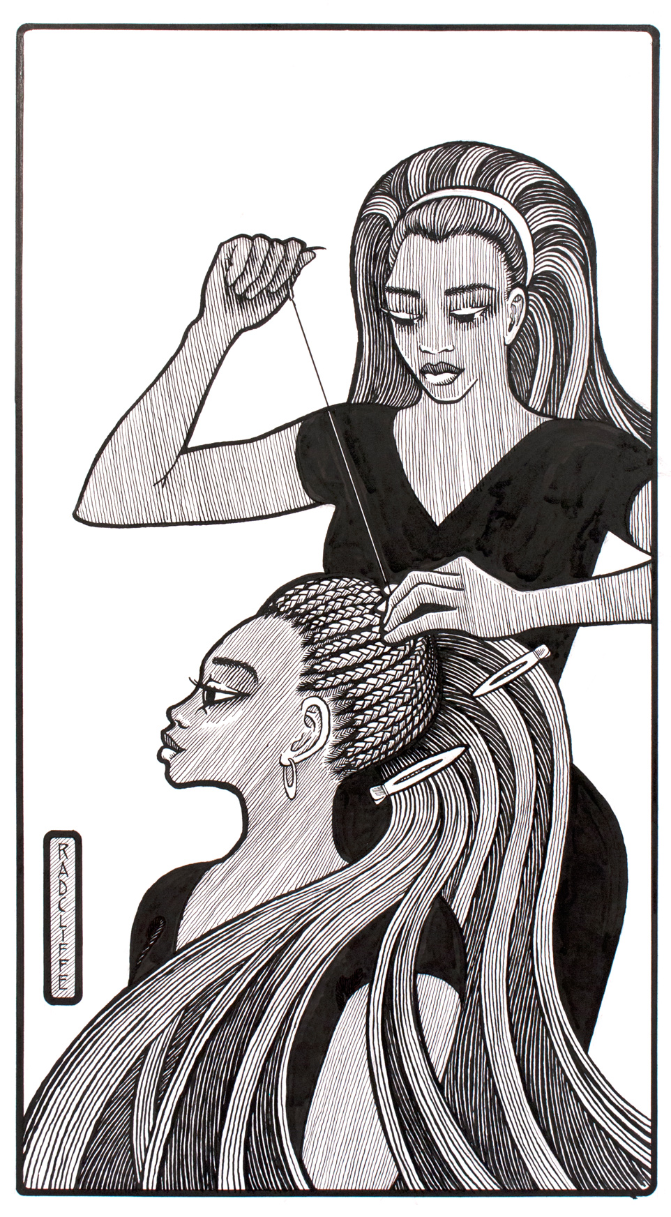 Hair Salon Drawing at Explore collection of Hair