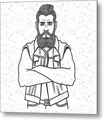 207x240 vintage hair salon art fine art america - Hair Salon Drawing