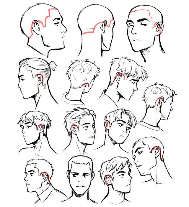 640x702 hairhairline art tips - Hairline Drawing