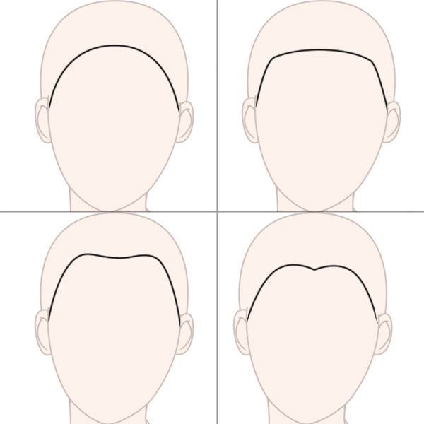 600x600 create big gravity defying anime styled hair in adobe photoshop - Hairline Drawing