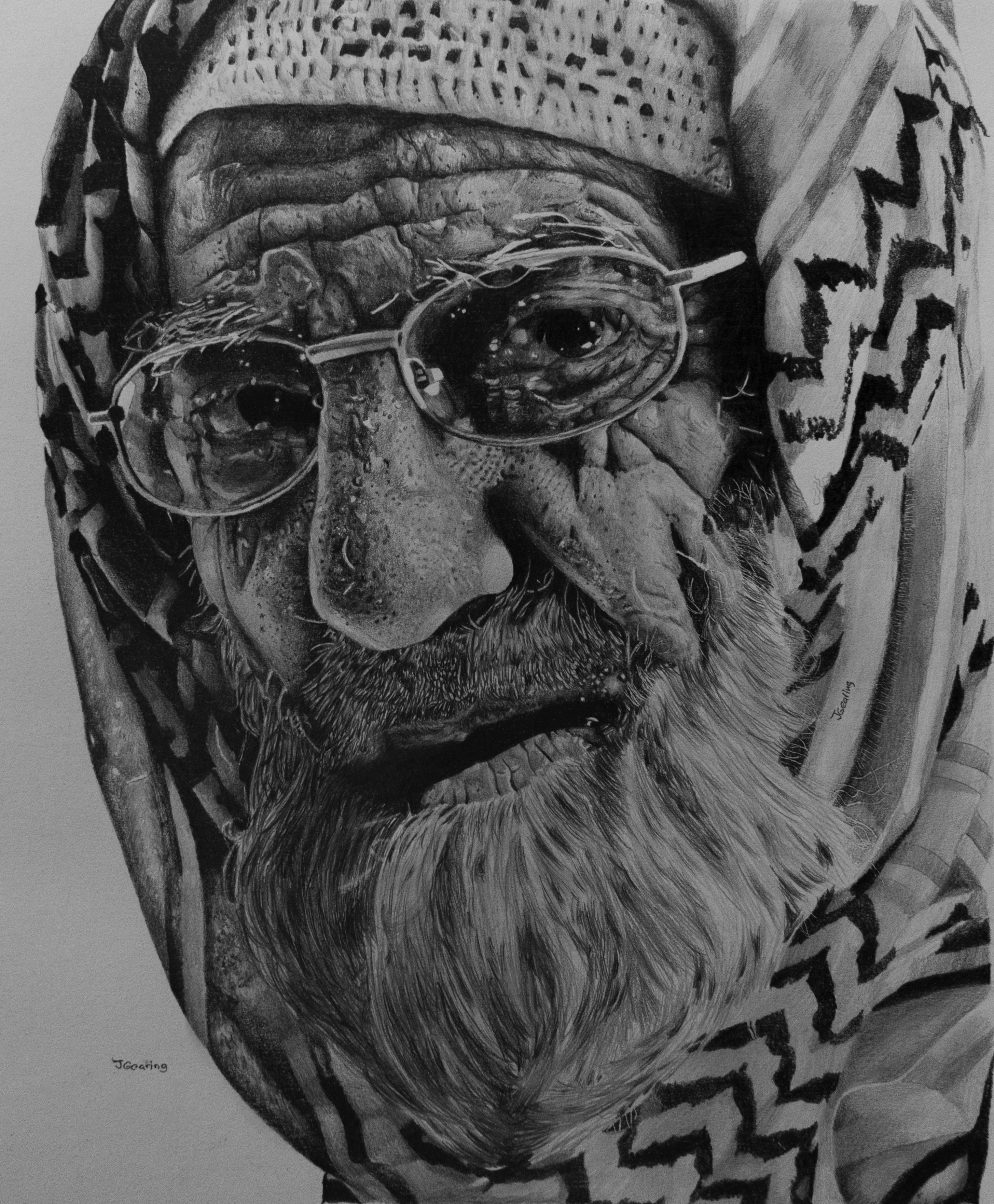 2910x3524 Hajj Drawing, Graphite Pencil And Cartridge Paper, X Art - Hajj Drawing