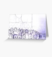 210x230 Hajj Drawing Greeting Cards Redbubble - Hajj Drawing