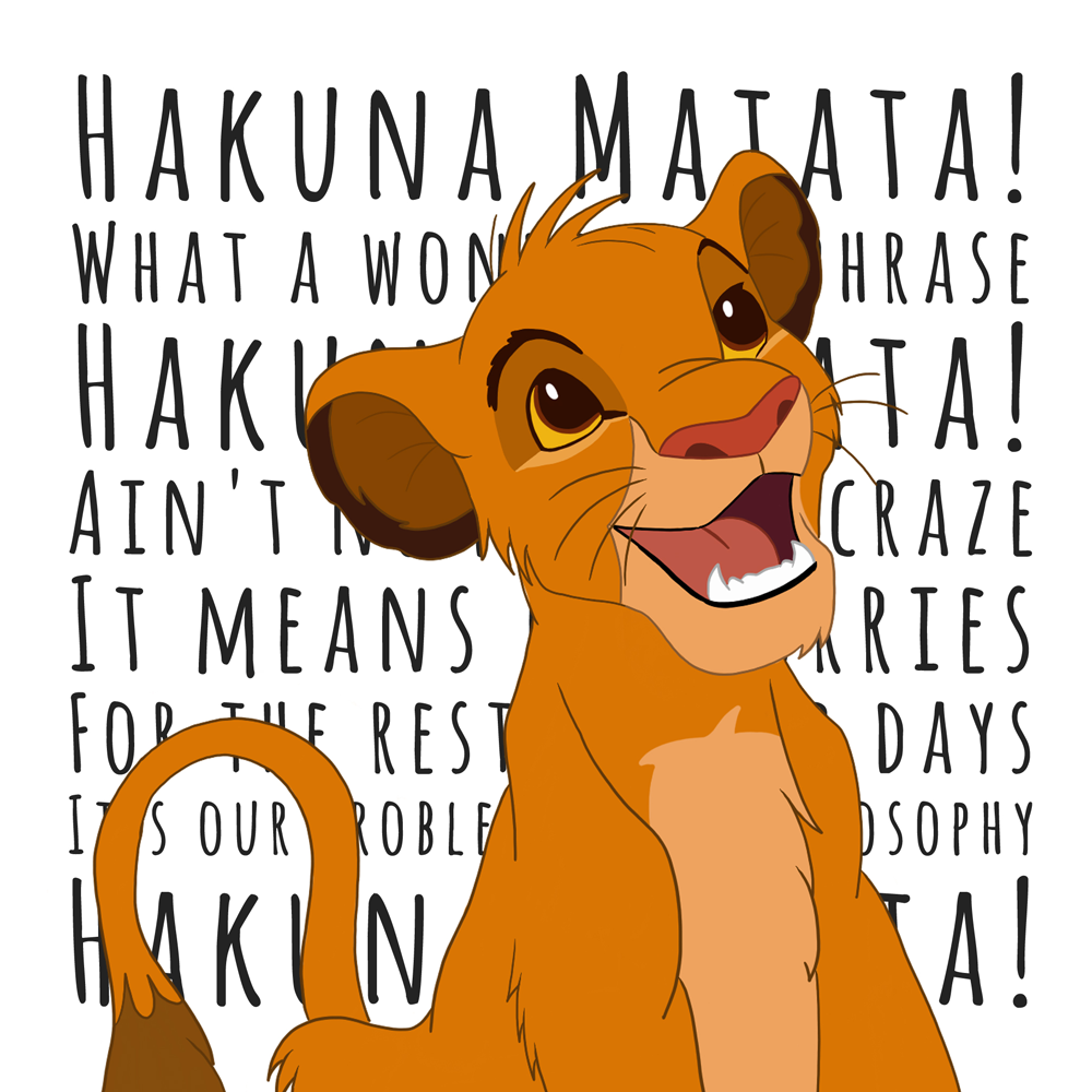 Hakuna Matata Bilder:  A Fun Way to Learn Drawing and Relax!