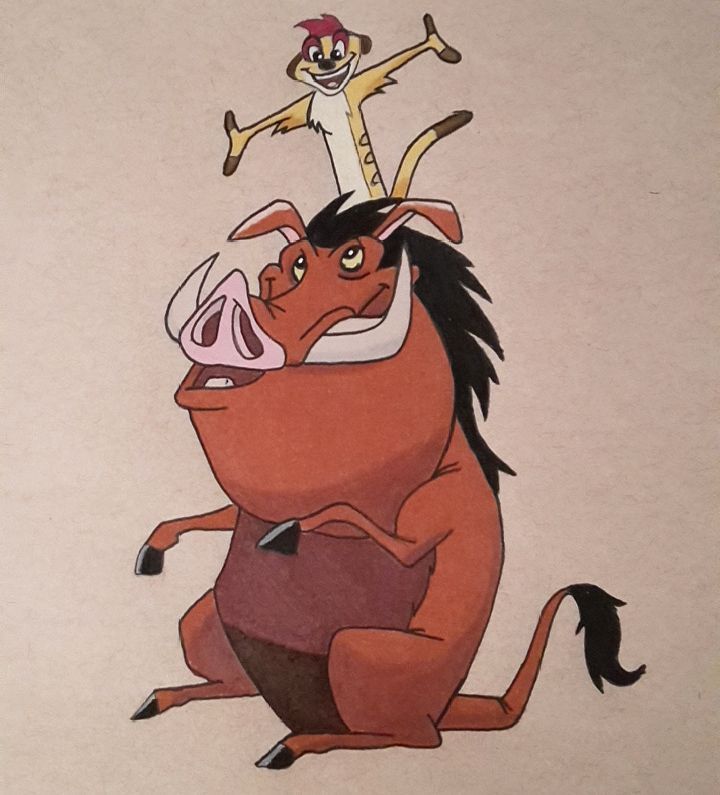 720x795 hakuna matata - Hakuna Matata Drawing