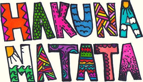 500x289 hakuna matata, lion king, beautiful, drawing, drawings - Hakuna Matata Drawing