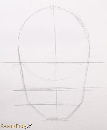 372x452 How To Draw Faces For Beginners Simple Rapidfireart - Half A Face Drawing