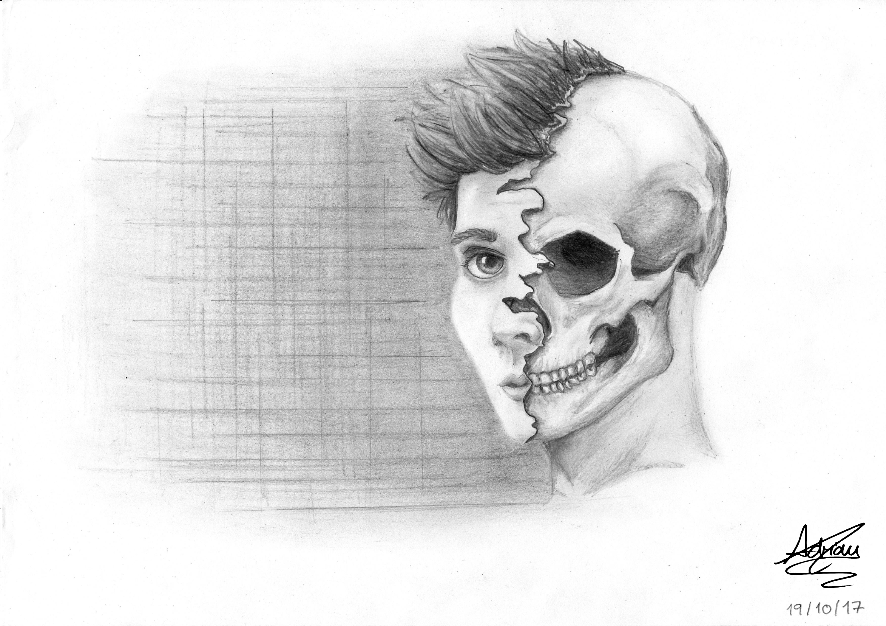 2970x2100 Daily Drawing - Half A Face Drawing