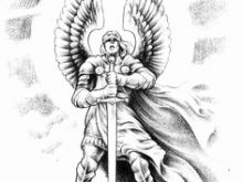 220x165 garden angel drawings beautiful half angel half demon tattoo - Half Angel Half Demon Drawing