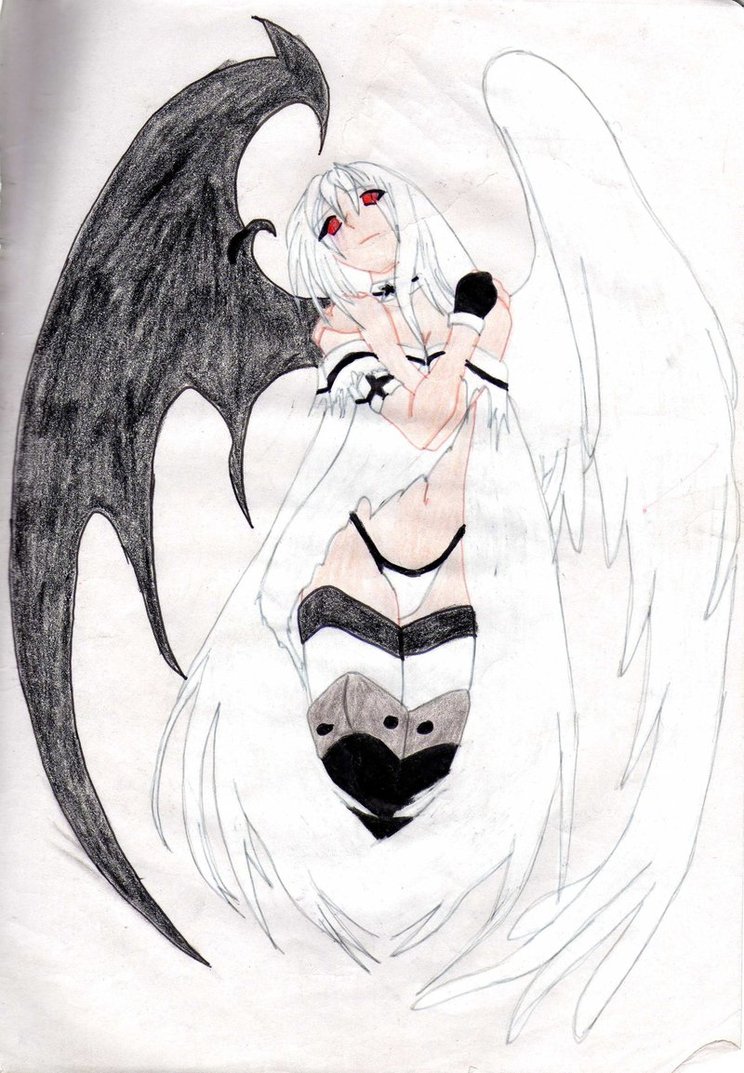 User Sheet Superpower Wiki Fandom - Half Angel Half Devil Drawing. 