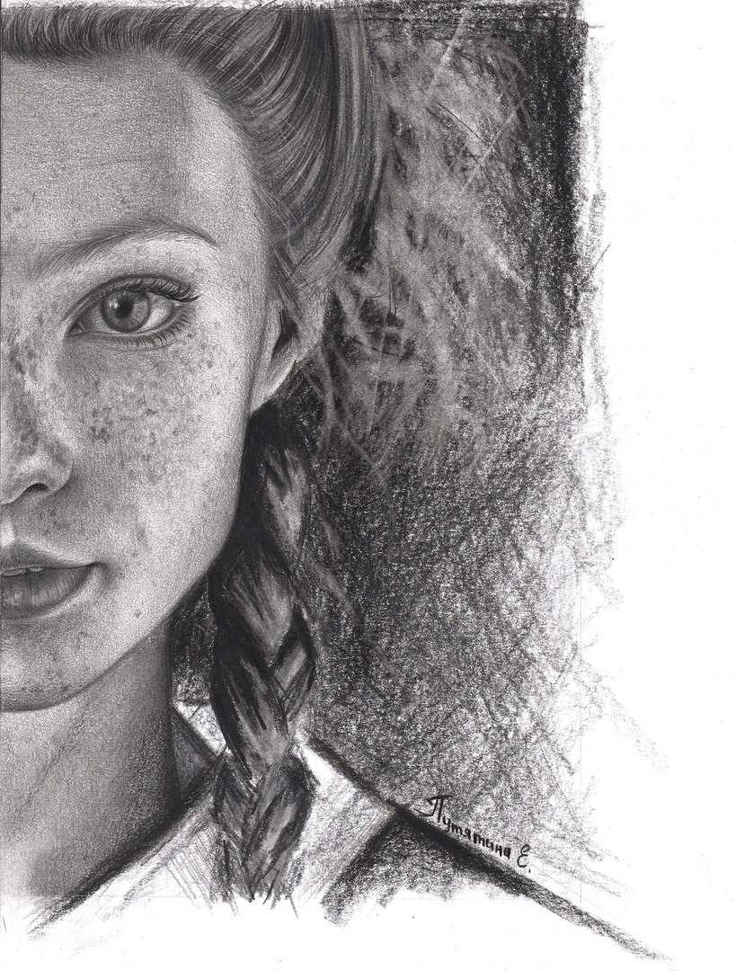 819x1080 Half Face - Half Face Drawing