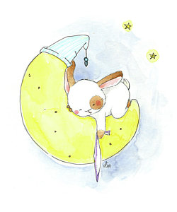 250x300 Half Moon Drawings Fine Art America - Half Moon Drawing