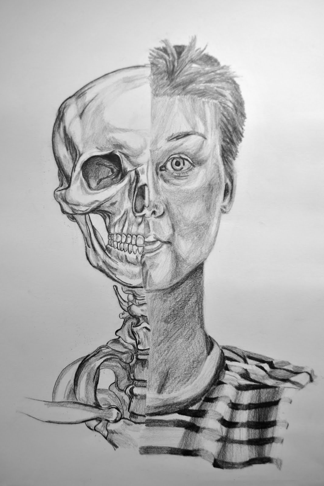 1066x1600 Project Peeks - Half Photo Half Drawing