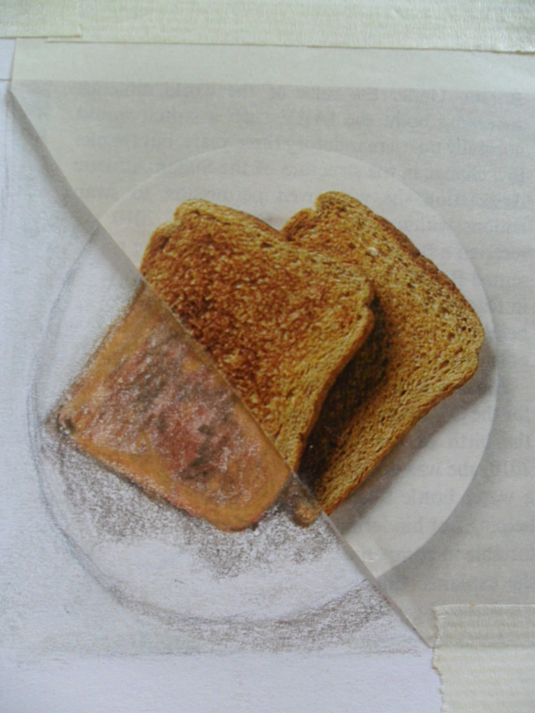 768x1024 Art - Half Photo Half Drawing