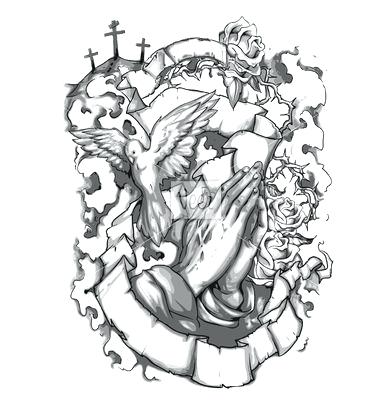 392x400 tattoo drawing designs for men rose and leaves sleeve tattoo - Half Sleeve Tattoo Drawing Designs