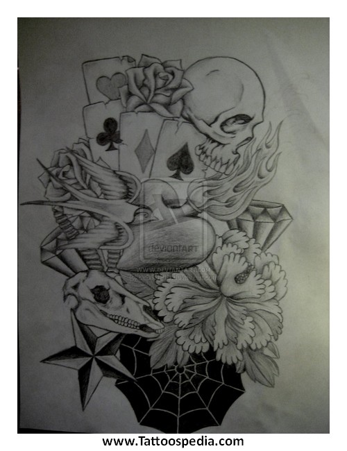 500x650 Half Sleeve Tattoo Ideas Stars - Half Sleeve Tattoo Drawings