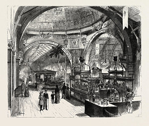 300x255 the dome of the central hall, the glasgow international drawing - Hall Drawing