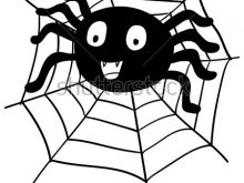 220x165 Halloween Cartoon Drawings Hand Drawing Spider Cartoon Web - Halloween Cartoon Drawings
