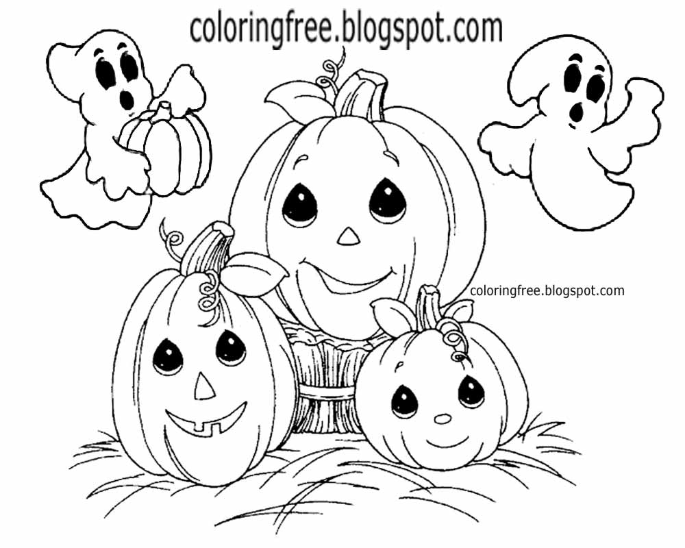 1000x800 Free Coloring Pages Printable Pictures To Color Kids Drawing Ideas - Halloween Drawing Activities