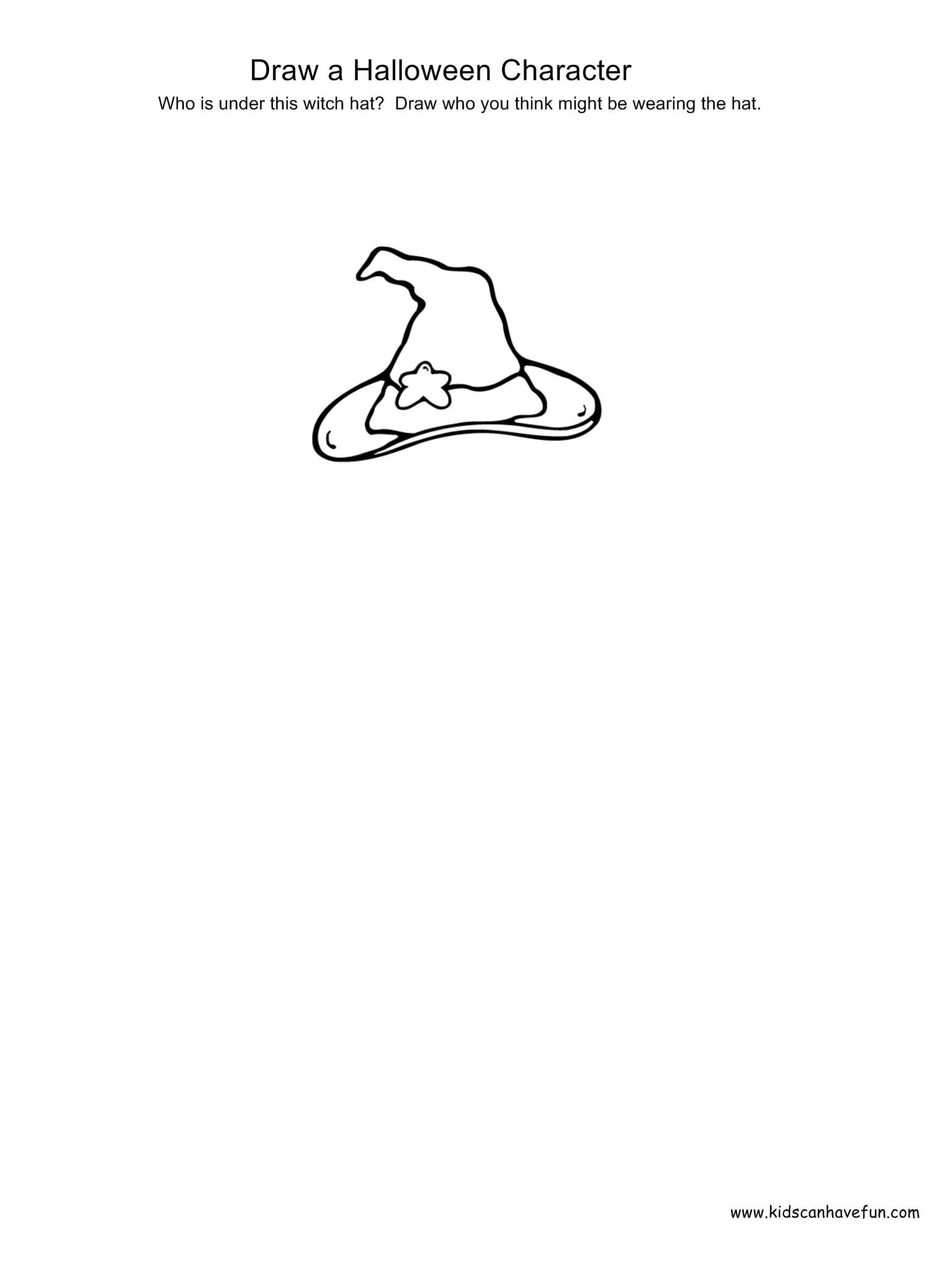 3084x4084 Halloween Activities, Crafts, Games - Halloween Drawing Activities