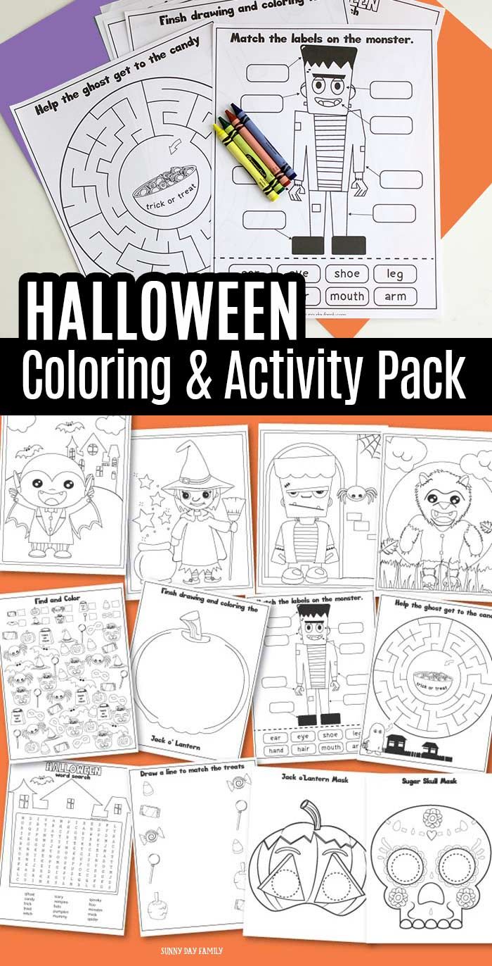 700x1372 Printable Halloween Activity Pages For Kids Sunny Day Family - Halloween Drawing Activities