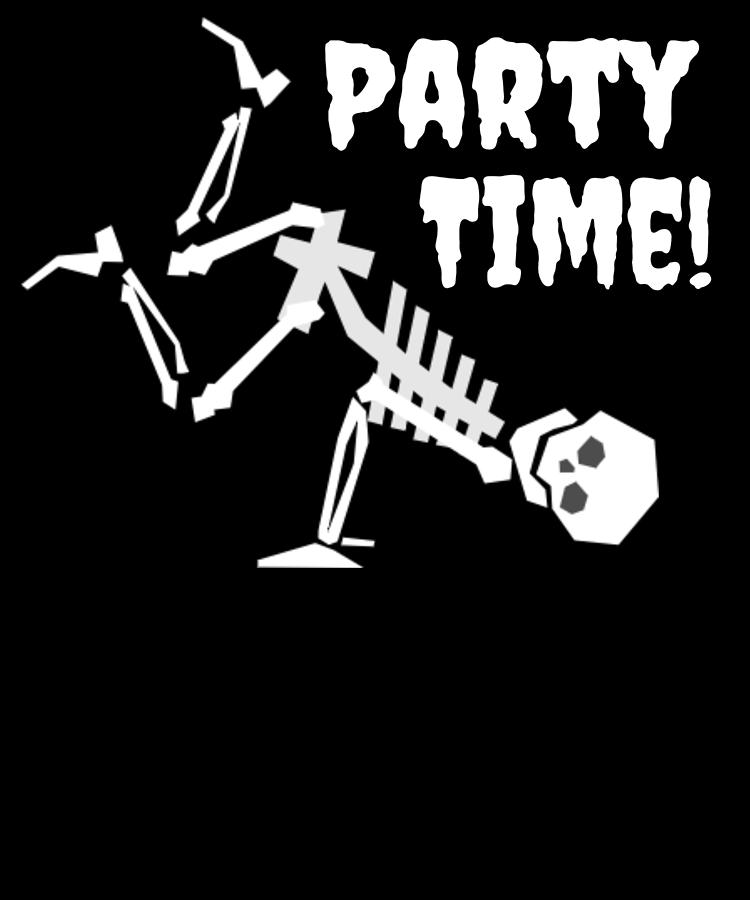 750x900 halloween party time dancing skeleton bust a move drawing - Halloween Drawing Designs