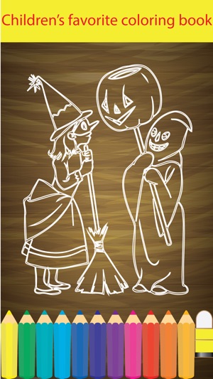 300x533 Halloween Coloring Book And Learn Alphabet Numbers On The App Store - Halloween Drawing Games