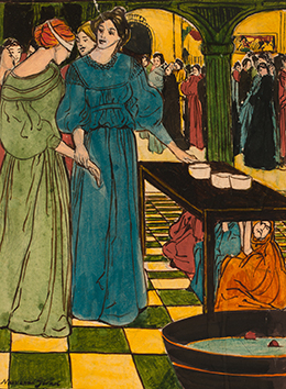 260x354 Halloween Party Traditions All Fun And Games Delaware Art Museum - Halloween Drawing Games