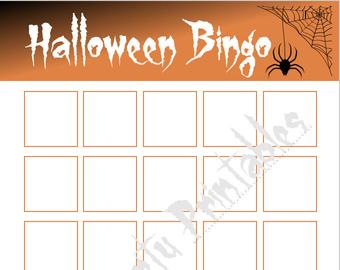 340x270 Halloween What And How Drawing Game Classroom Party Youth Etsy - Halloween Drawing Games