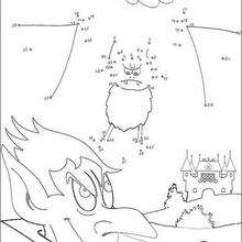 220x220 Halloween Dot To Dot - Halloween Drawing Games