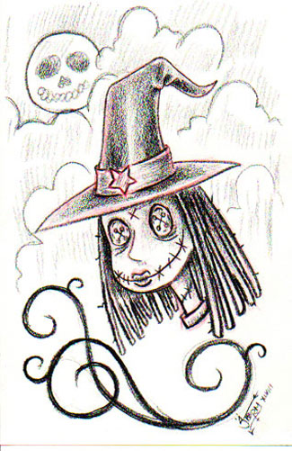 Halloween Drawing Ideas at PaintingValley.com | Explore collection of ...