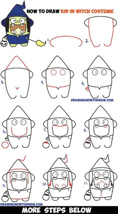 236x426 Easy Drawing Zombie Face Best How To Draw Halloween Scary - Halloween Drawing Ideas For Kids