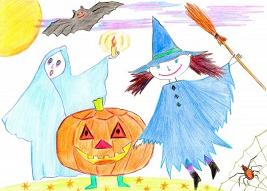 Halloween Drawing Ideas For Kids at Explore