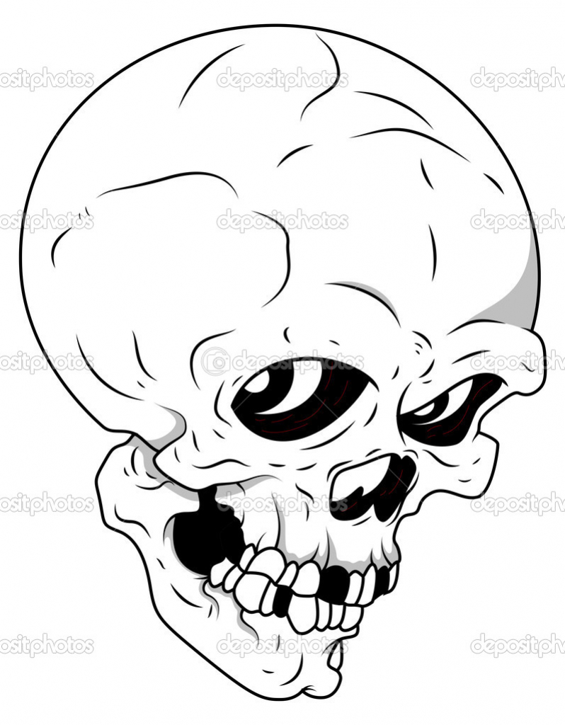 798x1024 scary cartoon halloween drawings halloween arts - Halloween Drawing Images