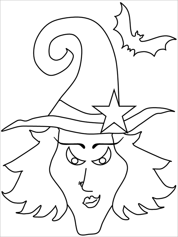 Halloween Witch Drawing At Explore Collection Of