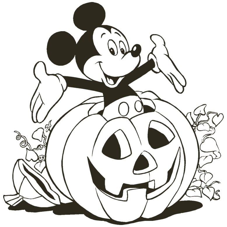 778x778 Free Halloween Coloring Pages For Adults Kids - Halloween Drawing Pages