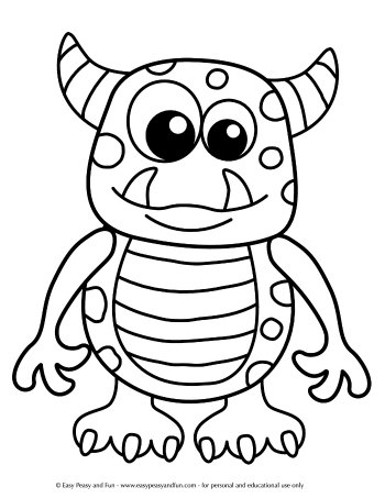 350x453 Halloween Coloring Pages - Halloween Drawing Pages