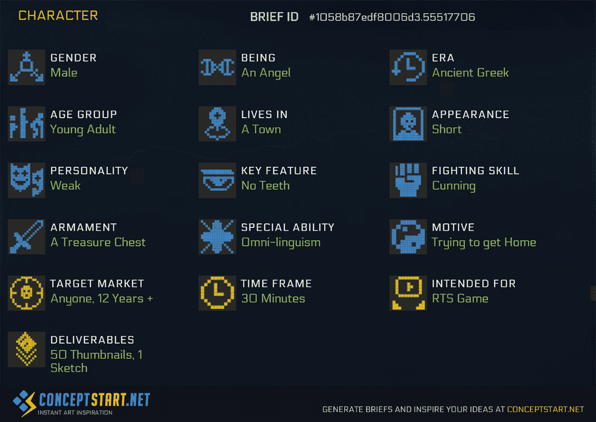 1200x850 character design art prompt idea generator - Halloween Drawing Prompts