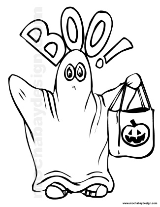 325x420 Halloween Drawings For Kids To Color Halloween Holidays Wizard - Halloween Drawings For Children