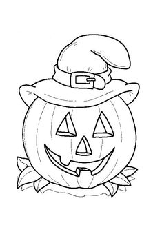 235x333 Halloween Coloring Pages To Print And Color Free Halloween - Halloween Drawings For Children