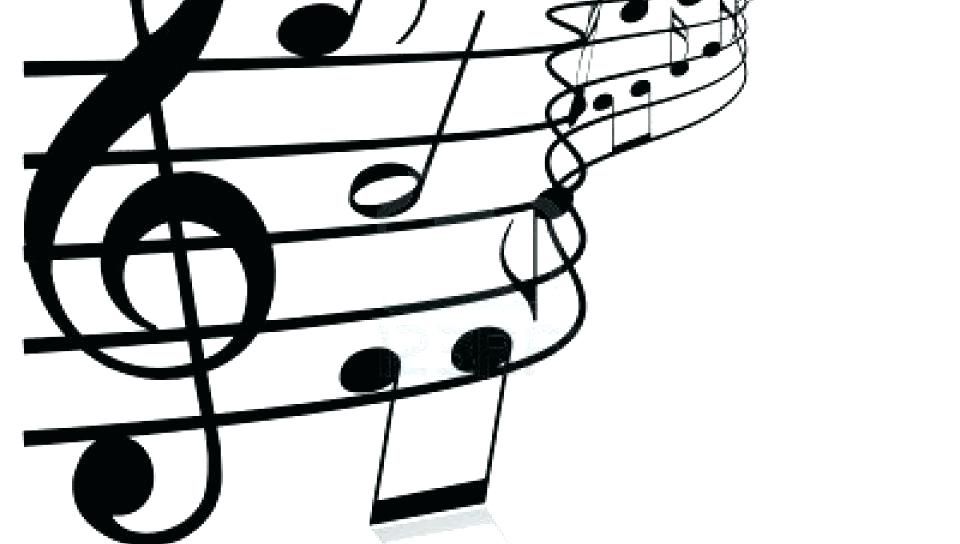 960x544 Coloring Pages For Boys Printable Disney Girls Music Notes Symbols - Halloween Line Drawings