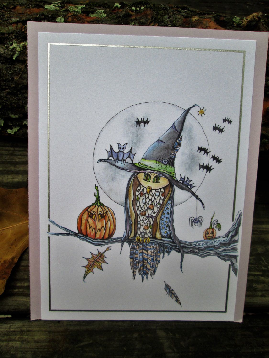 1125x1500 witch owl drawing halloween witch drawing halloween owl picture - Halloween Owl Drawing